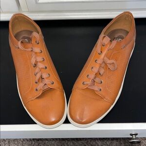 Cordo Comfort Leather Men's Tan Leather Sneakers